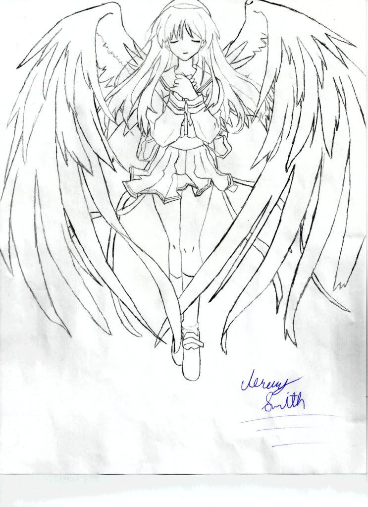 my angel drawing Image