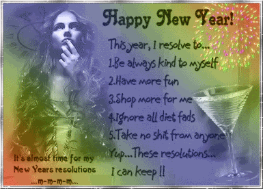 funny new year photo: New year AGNewYearsResolutions.gif