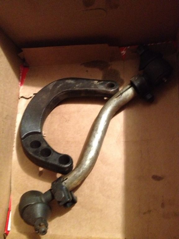 Chevy steering arm and draglink Pirate 4x4