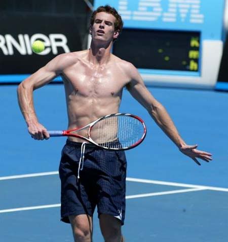 andy murray shirtless. hairstyles Andy Murray