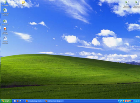 desktop jadul windows xp