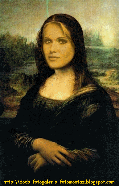 Doda Rabczewksa, Mona Lisa, Mona Lisa photomontage