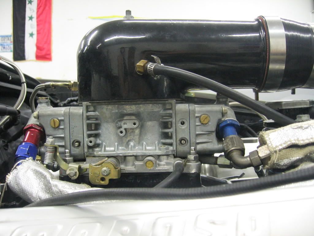 CSU 750cfm holley blowthru