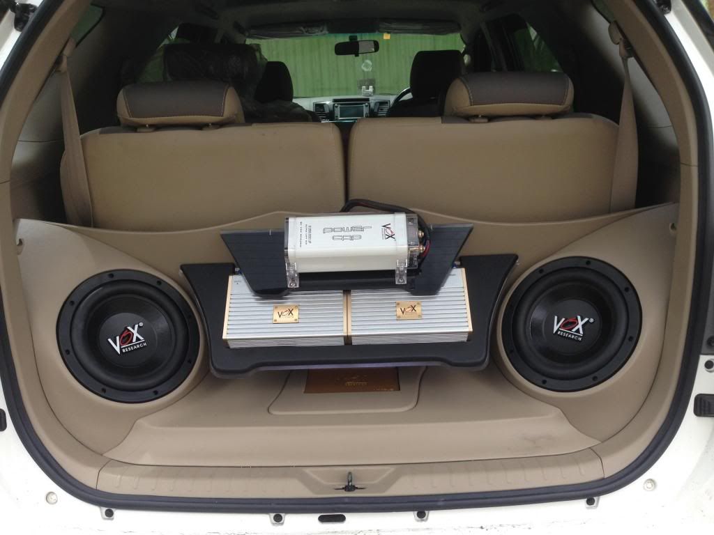 Audio Sederhana Toyota Fortuner