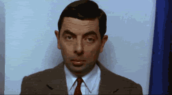 Mr. Bean Shock/odd Face gif by buzzytrent | Photobucket